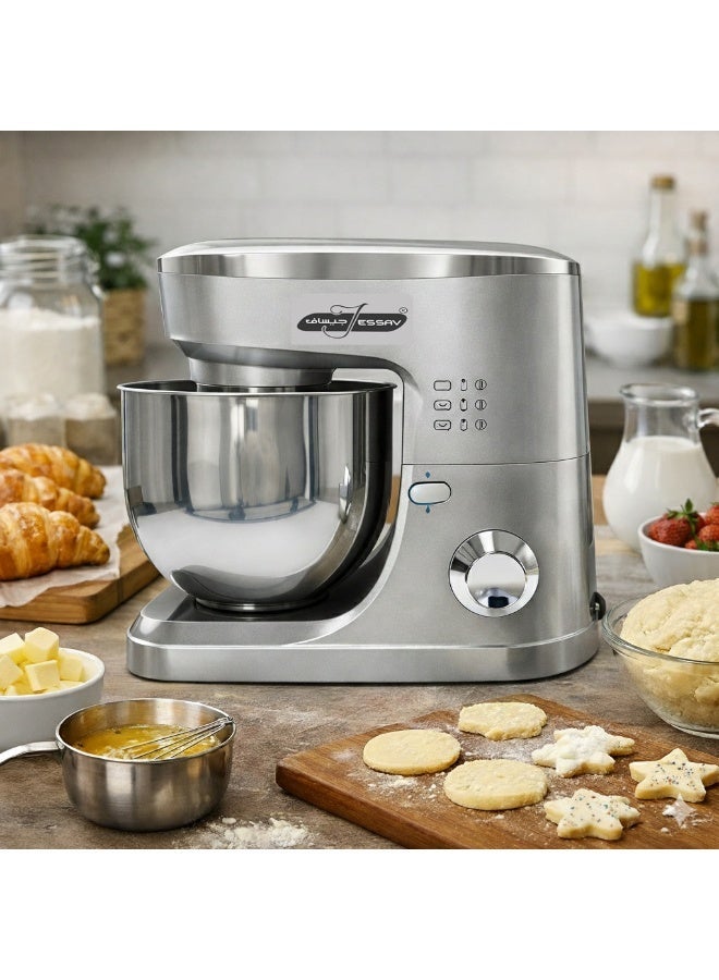 Jessav Electric Stand Mixer 7 Letter 1200 Watt 6 Speed 3 Years Warranty - Image 1